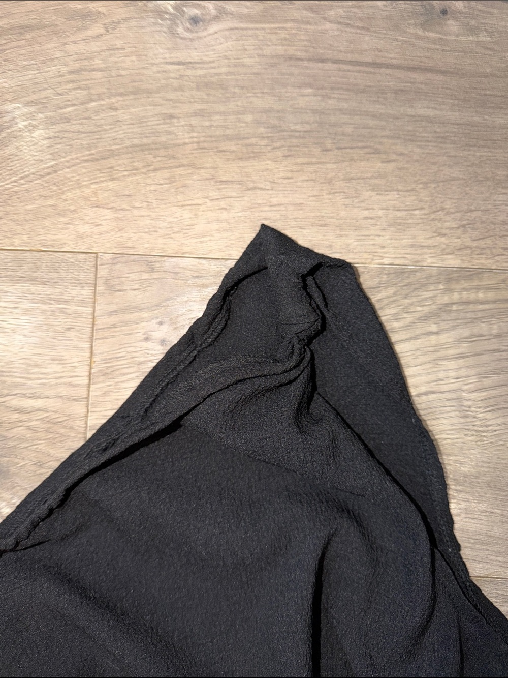 Classic Black One-Shoulder Romper - Picture 5 of 7
